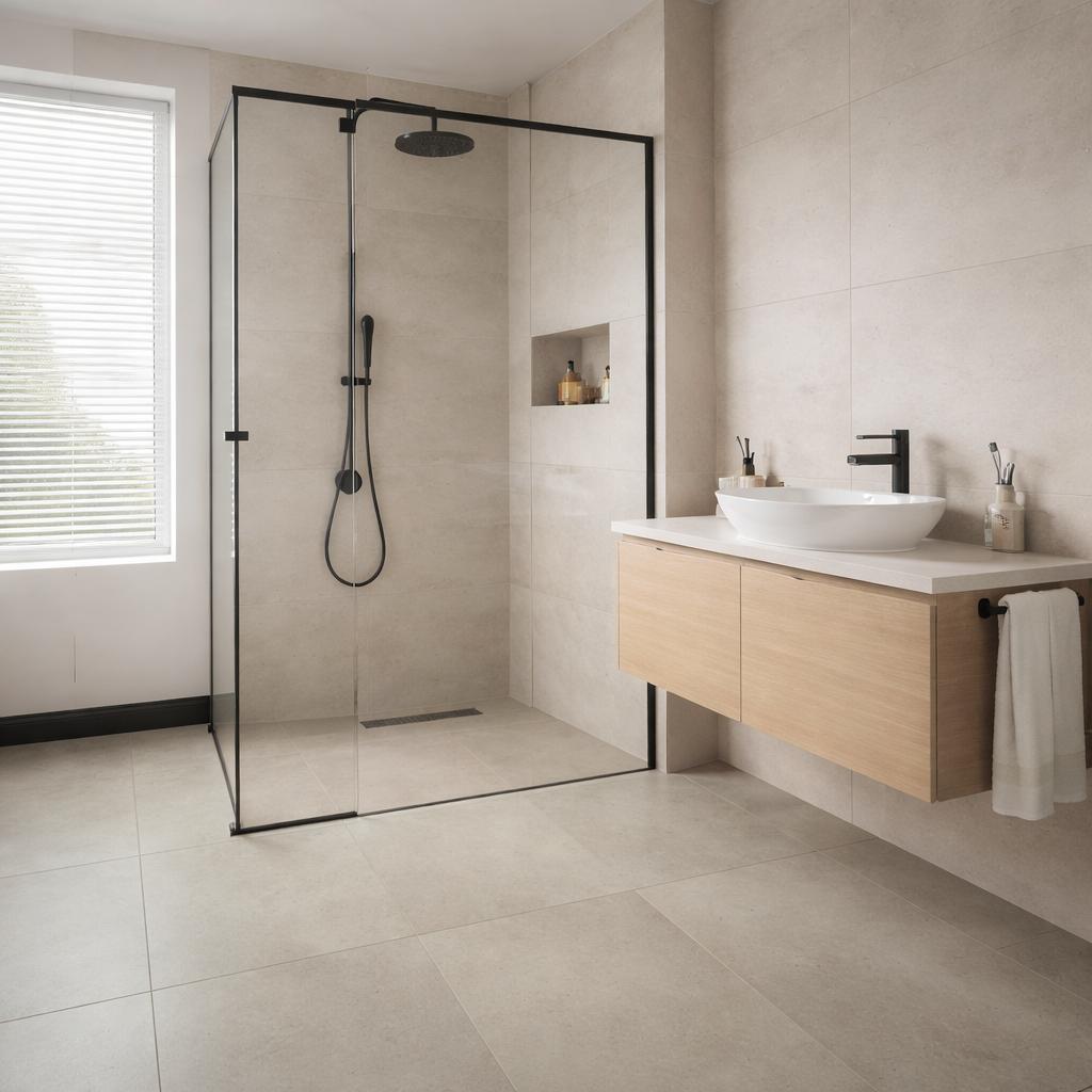 Klick Vinyl Gusswerk Fliesenoptik mit Trittschalldämmung - Reud Bodenarena