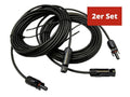 3m PV-Verbindungskabel 4mm² inkl. beidseitig montiertem Solarstecker