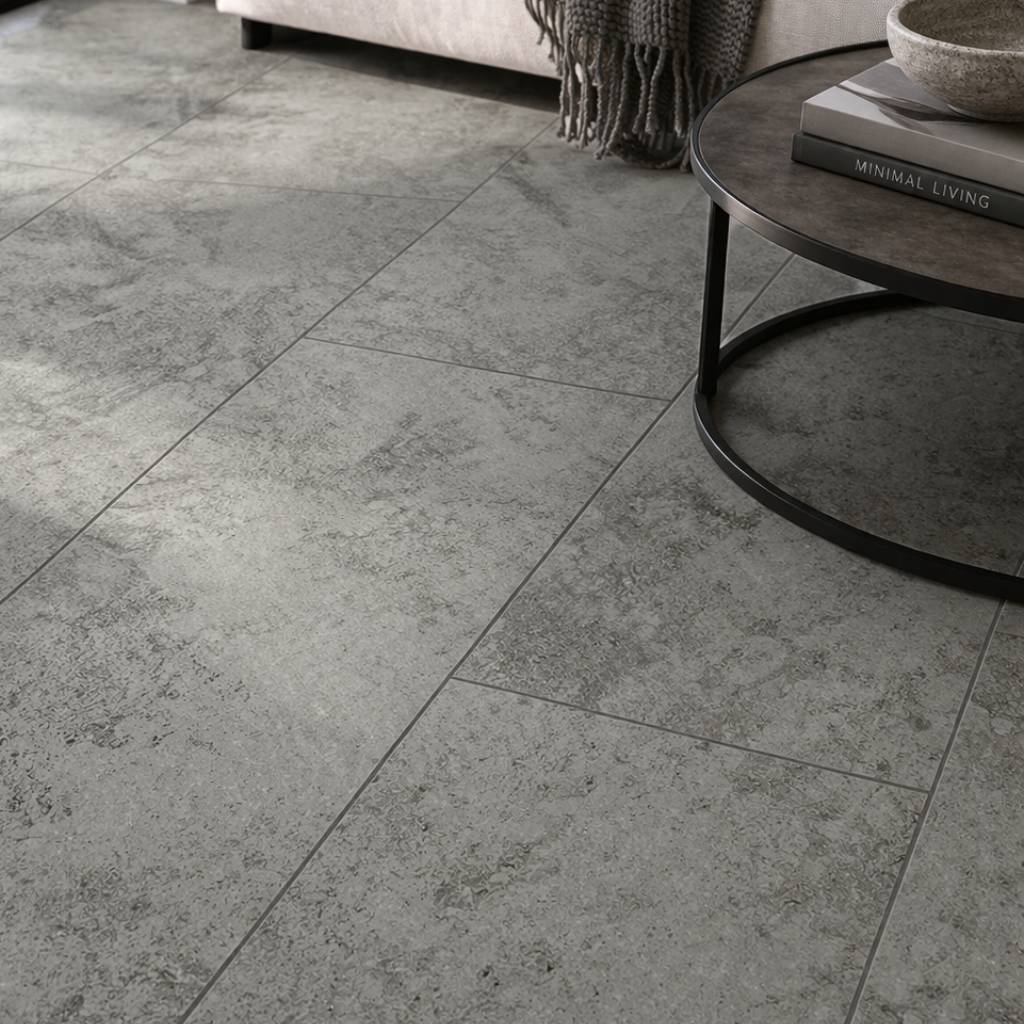 Bodencouture Brick Design Slate Stone Klick Vinyl - Reud Bodenarena