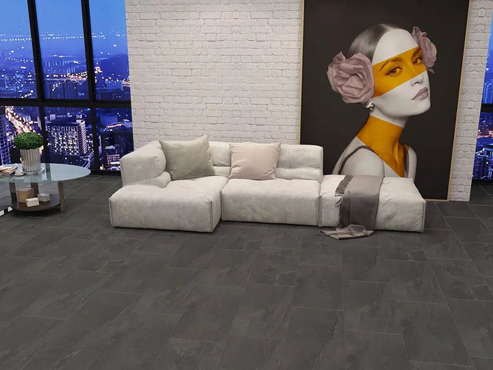 CHECK Indianapolis Slate Fliese Town SPC Klick Vinylboden