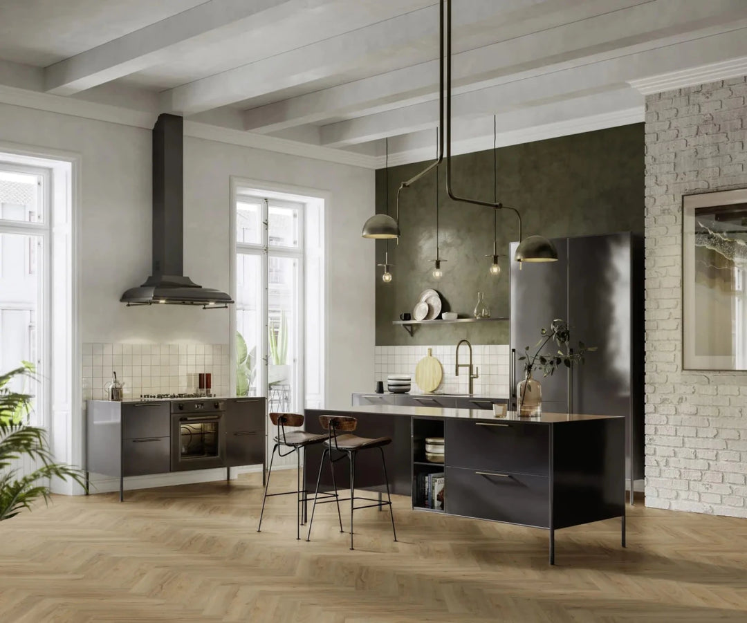 Repac solidLOCK Fresh Oak Authentic Herringbone PURE 1040 Klick Vinylboden