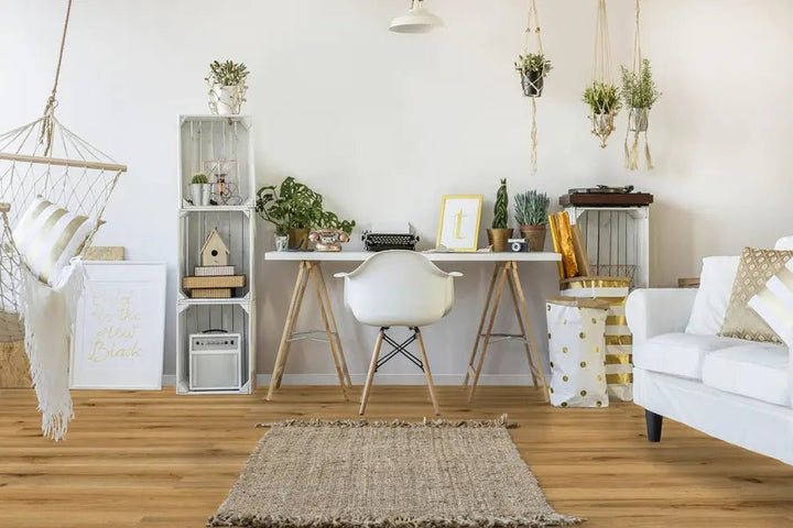 Decoflooring Eiche Champagne Glue 2.0 Zum Verkleben Vinylboden