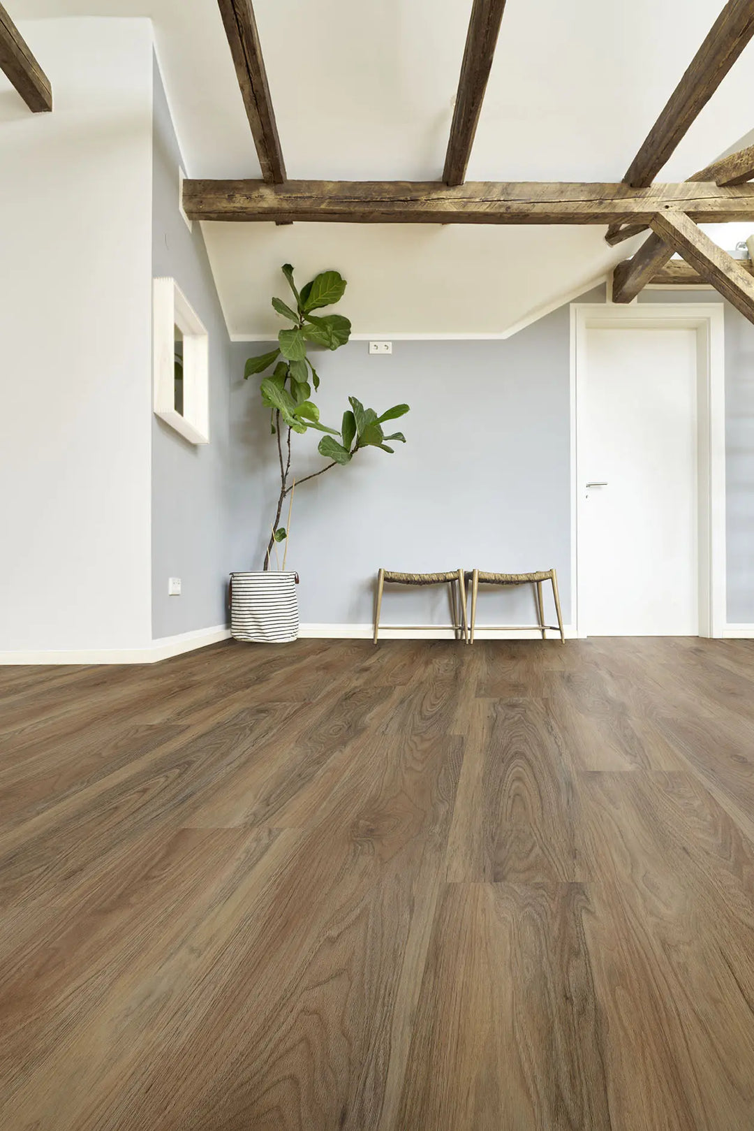 GreenLine Silent XL Walnuss Natur mit Trittschalldämmung Vinylboden