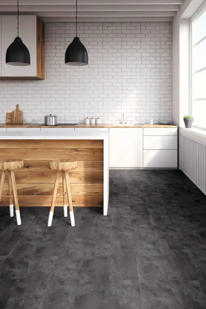 GreenLine Silent Lohberg Schiefer 10067 mit Trittschalldämmung Vinylboden Klick