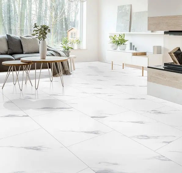 GreenLine Silent XL Stone Fliesenoptik Marmor mit Trittschalldämmung Vinylboden Klick