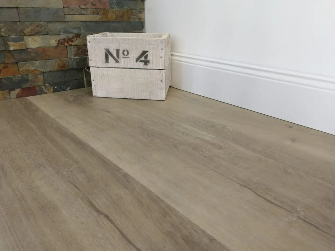 GreenLine Silent XL Kalahari Eiche sand mit Trittschalldämmung Vinylboden