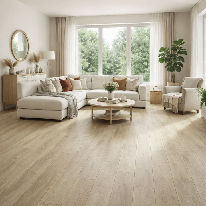 Klick Vinyl Eiche Feli mit Trittschalldämmung - Reud Bodenarena