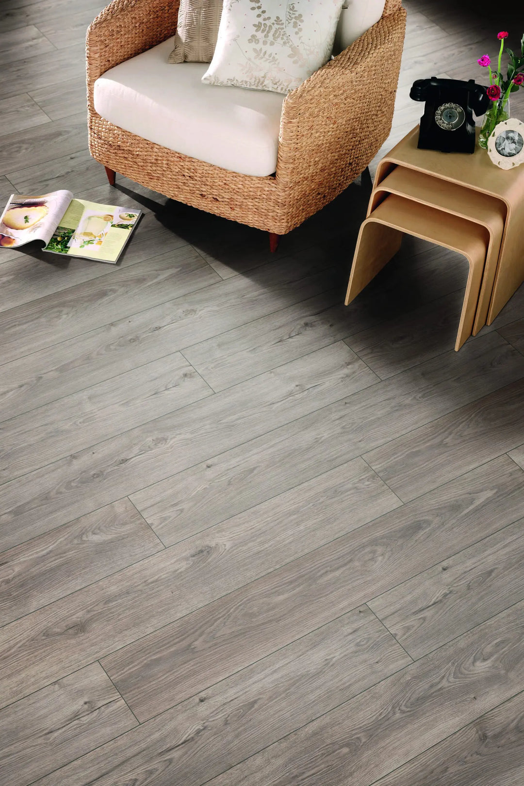Kronoflooring Super Natural Twilight Sterling Oak Landhausdiele Laminat Klick