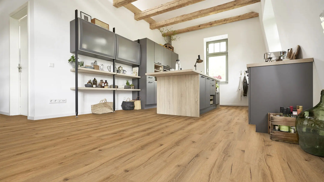 X-Cellent Eiche Erica SPC mit integrierte Trittschalldämmung Vinylboden Click