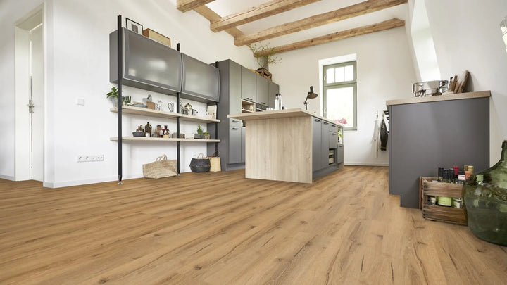 X-Cellent Eiche Erica SPC mit integrierte Trittschalldämmung Vinylboden Click