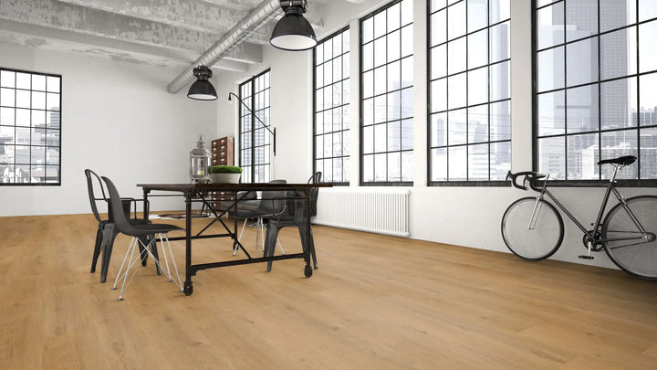 X-Citing Eiche Ambience Cremé SPC mit integrierte Trittschalldämmung Vinylboden Click