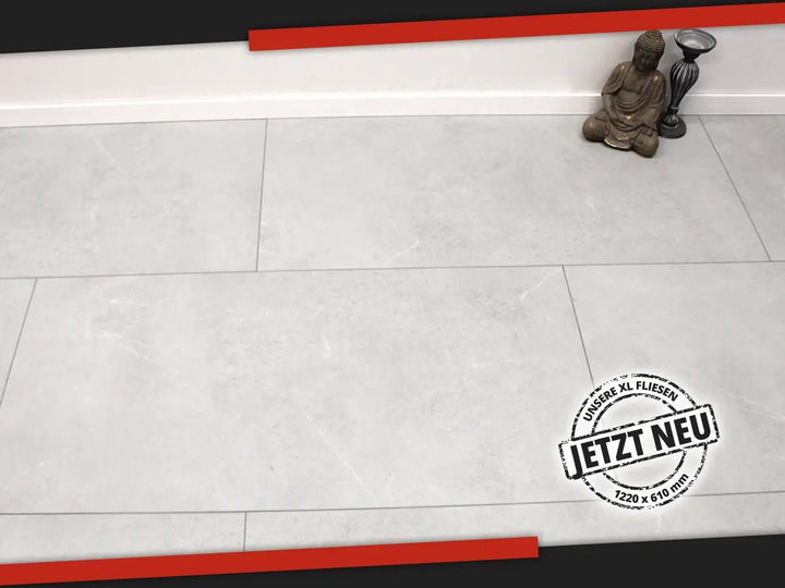 Decoflooring Fliese XXL Metro mit Trittschalldämmung Vinylboden Klick