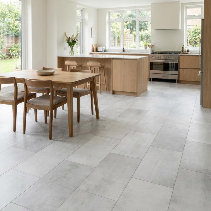 Designbelag NEO Vario Bianco für Boden und Wand - Reud Bodenarena