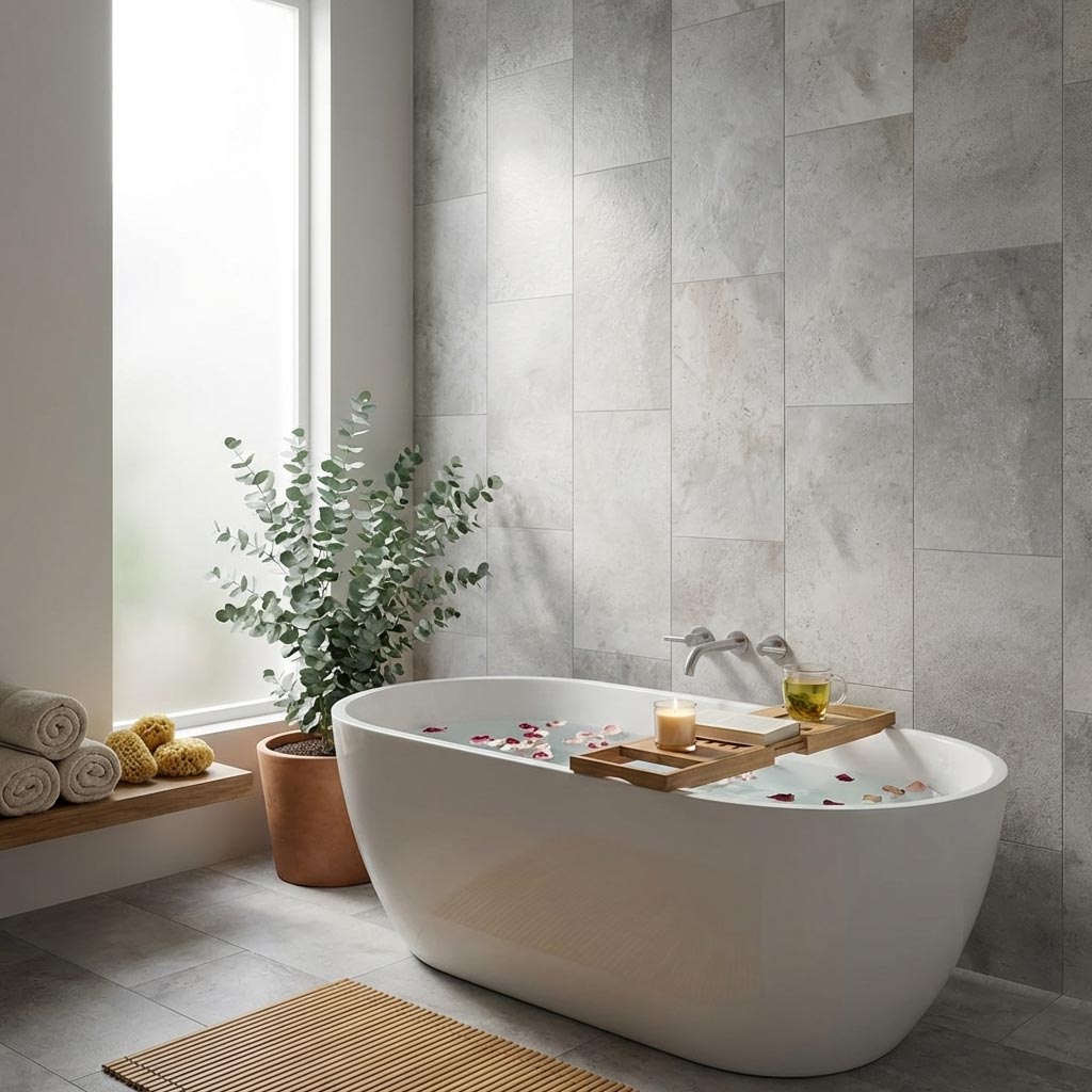 Designbelag NEO Vario Breccia für Boden und Wand - Reud Bodenarena