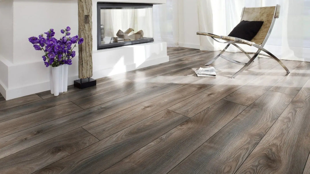 Kronotex Mammut Makro Eiche grau Landhausdiele Laminat