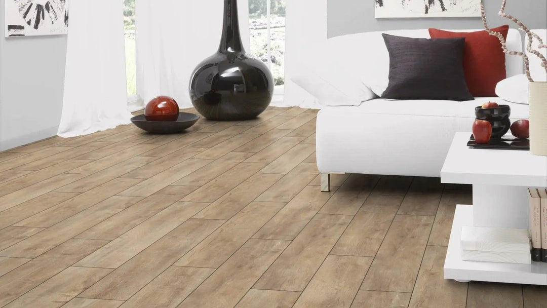 Kronotex Exquisit Oriental Oak beige Landhausdiele Laminat