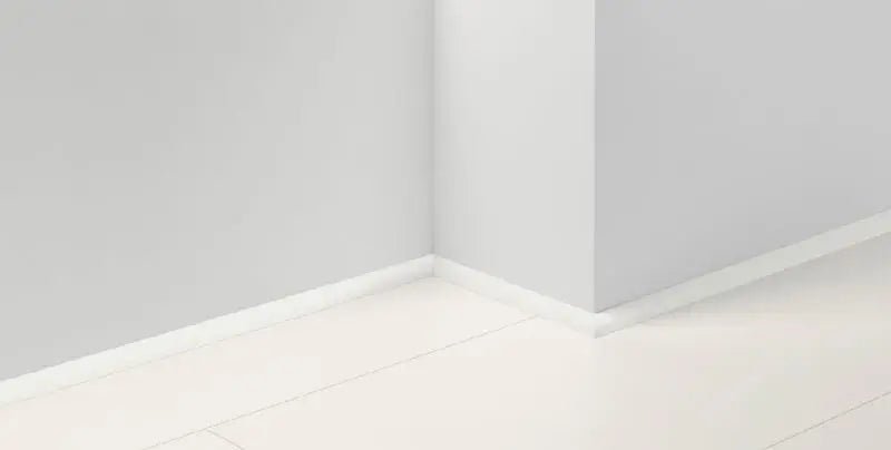 Viertelstab MDF weiß