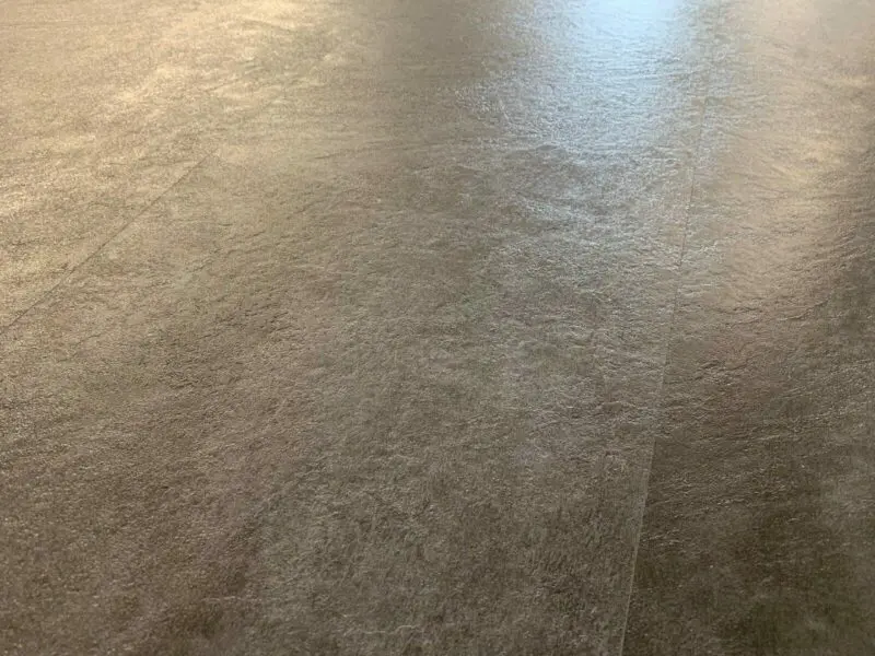 Fliesenoptik Concrete Beton schwarz Sonderposten Vinylboden Klick