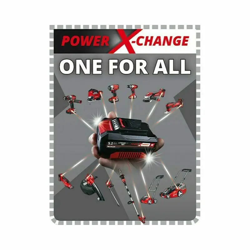 Einhell Li Kit Maschinen-Set 18V Li-Ion Akku + Schnellladegerät – Bild 8