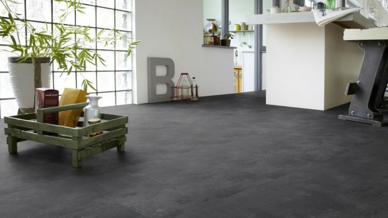 Tarkett Starfloor 30 Fliese Composite black Zement Vinylboden