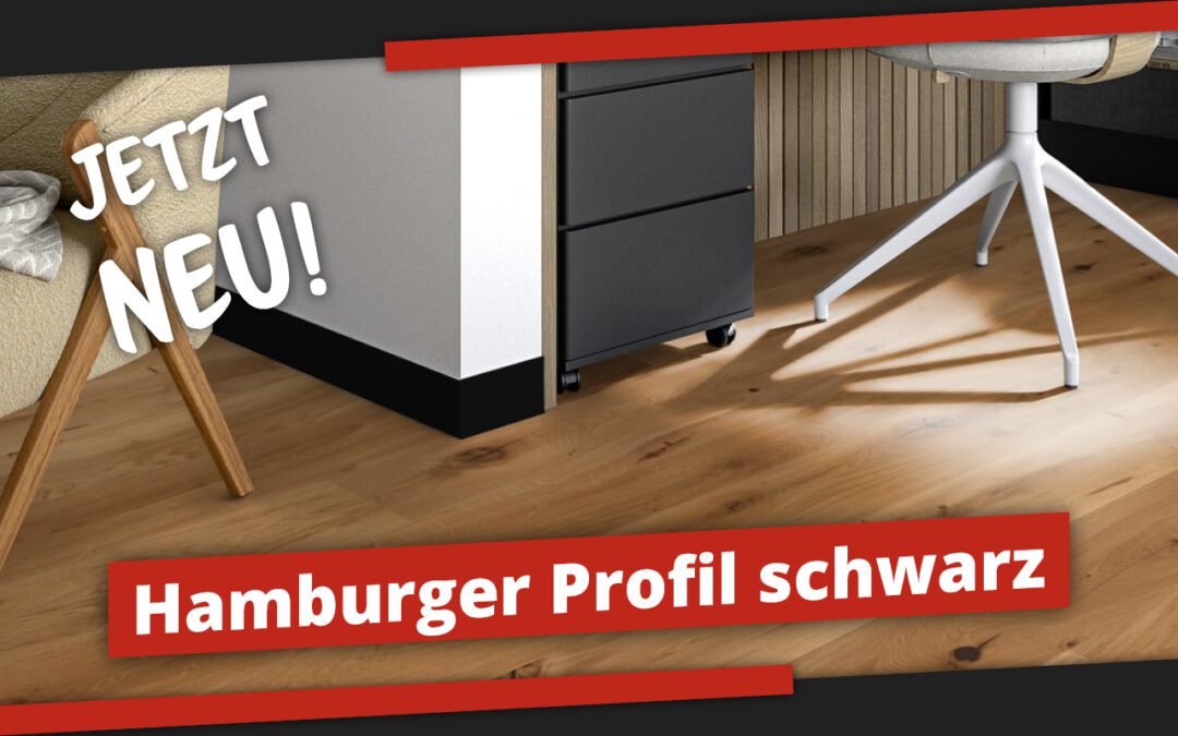 Ab sofort bei REUD erhältlich | Hamburger Profil in schwarz